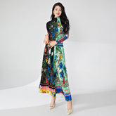 Luxury Formal Pleated Top & Skirt